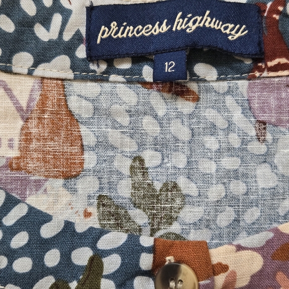 Princess Highway Sunday Sweetness Lounge Cat Babydoll Dress Size 12 AU / 8 US - Picture 7 of 12